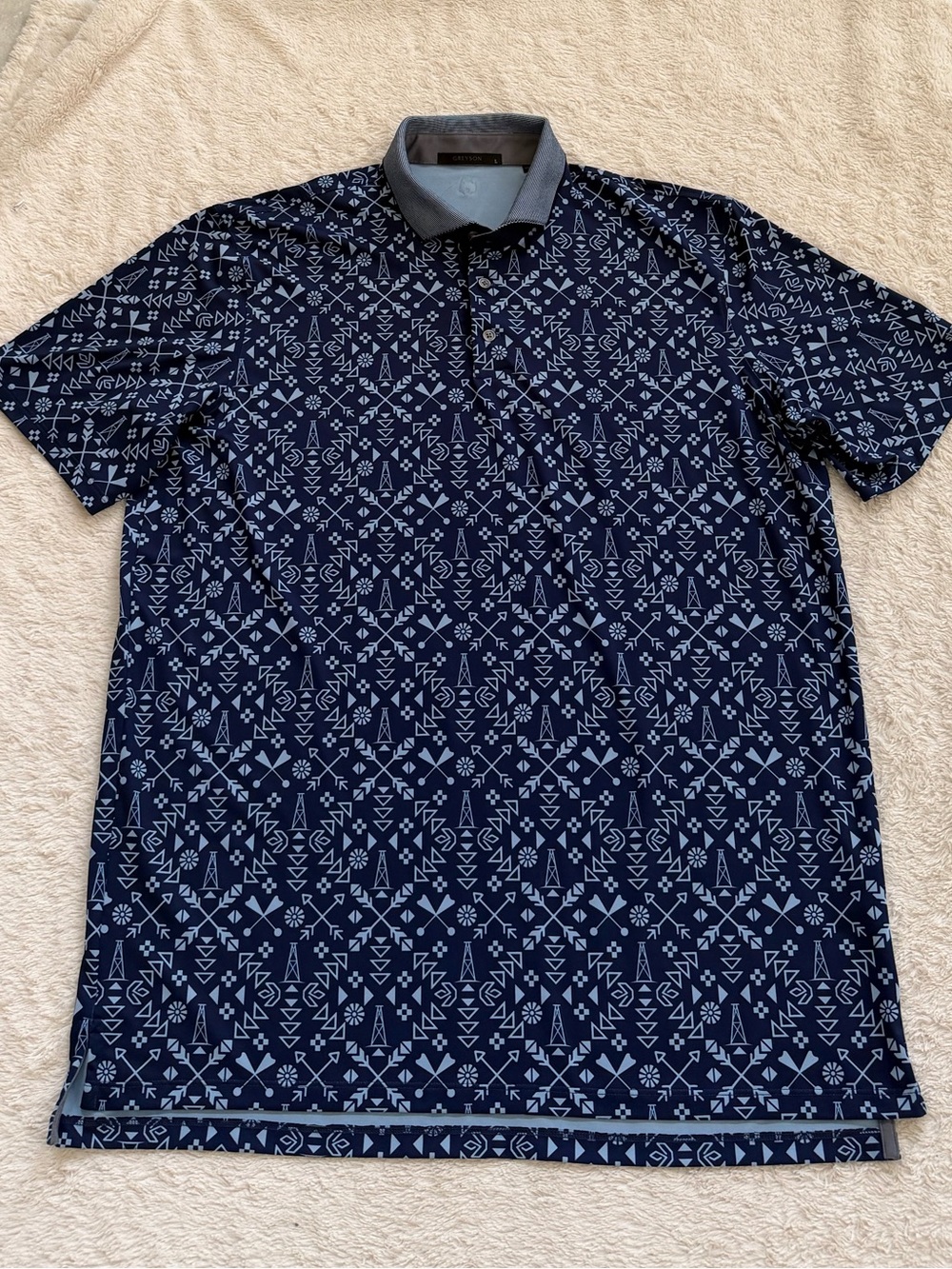 GREYSON Sticks Feathers & Stone Polo Shirt